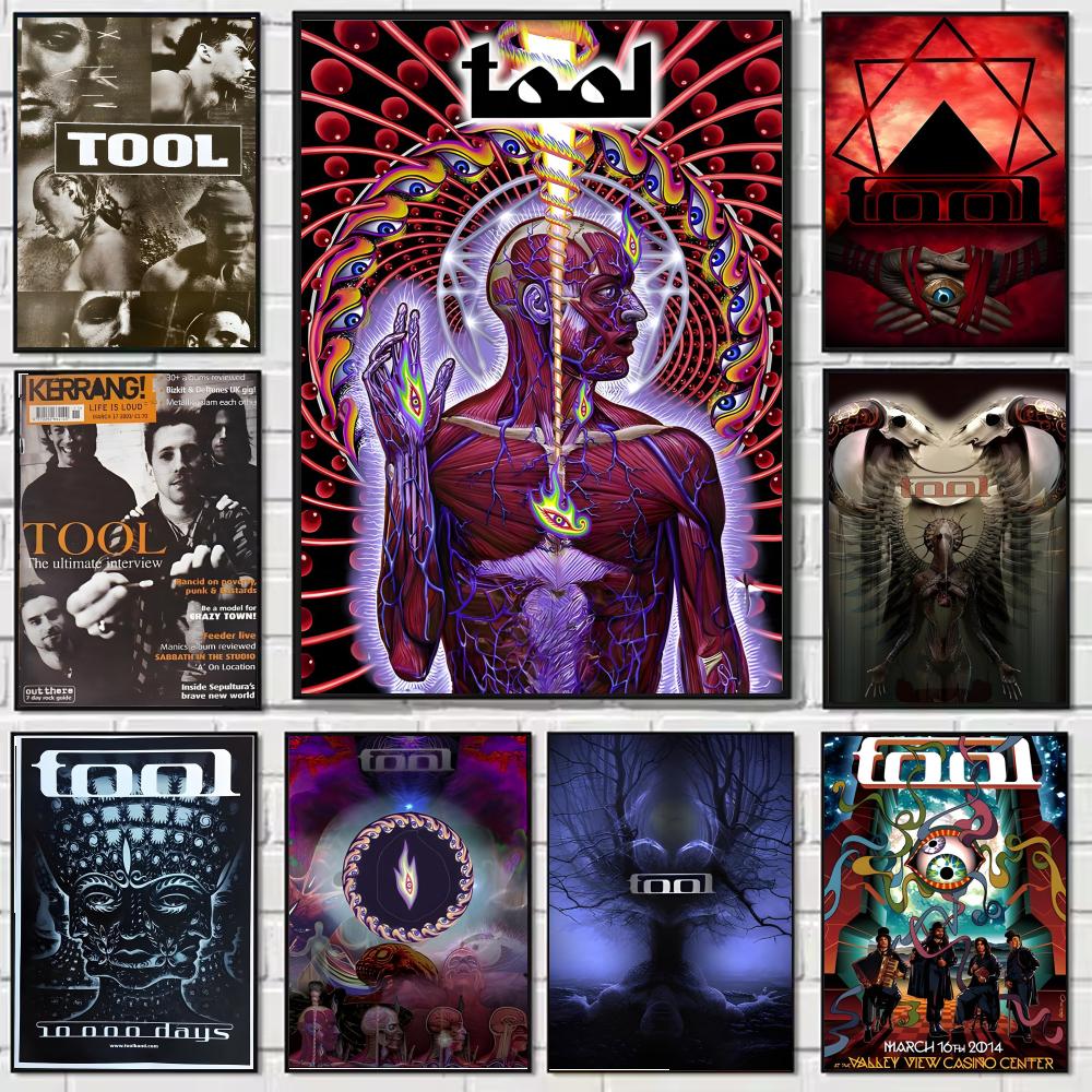 Interior Design Poster - Klassisches Band-T-Tool-Gemälde, Kalligraphie-Leinwand, HD-Poster, Wandkunst, Innenbereich,