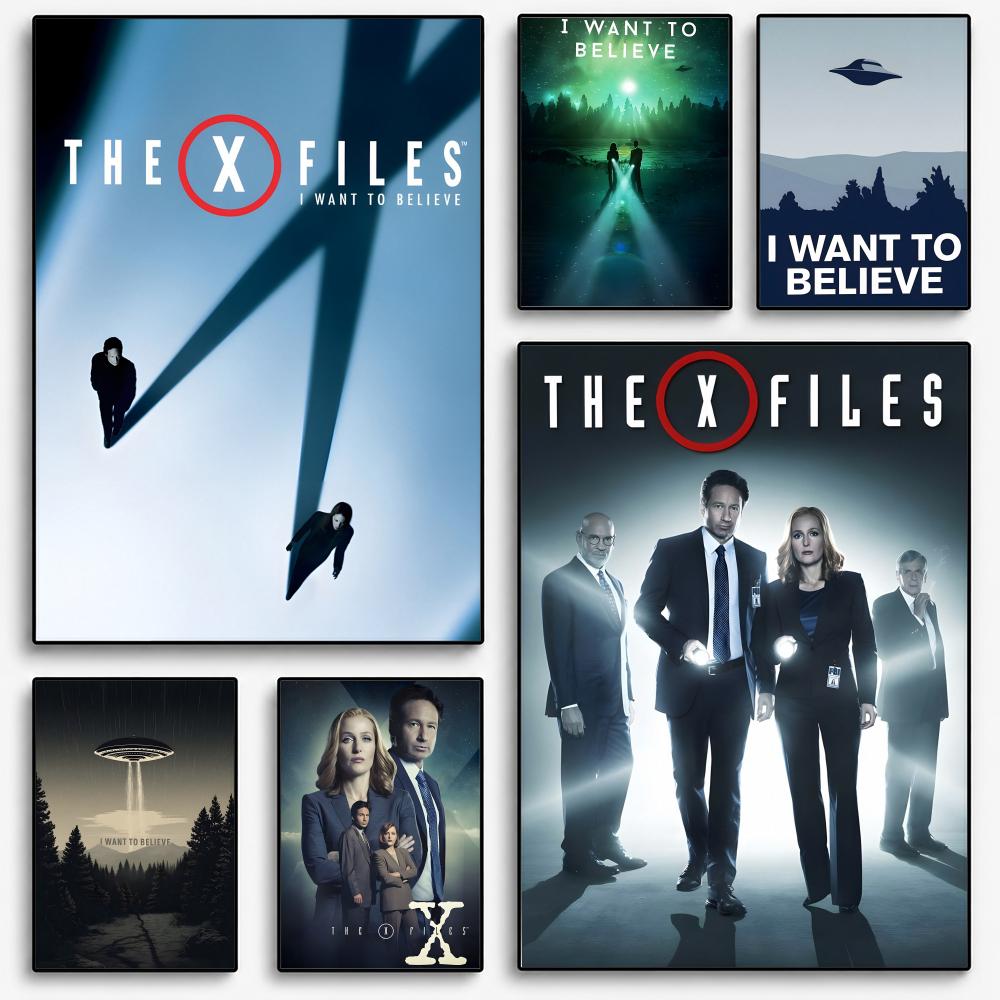 Interior Design Poster - I WANT TO BELIEVE The X