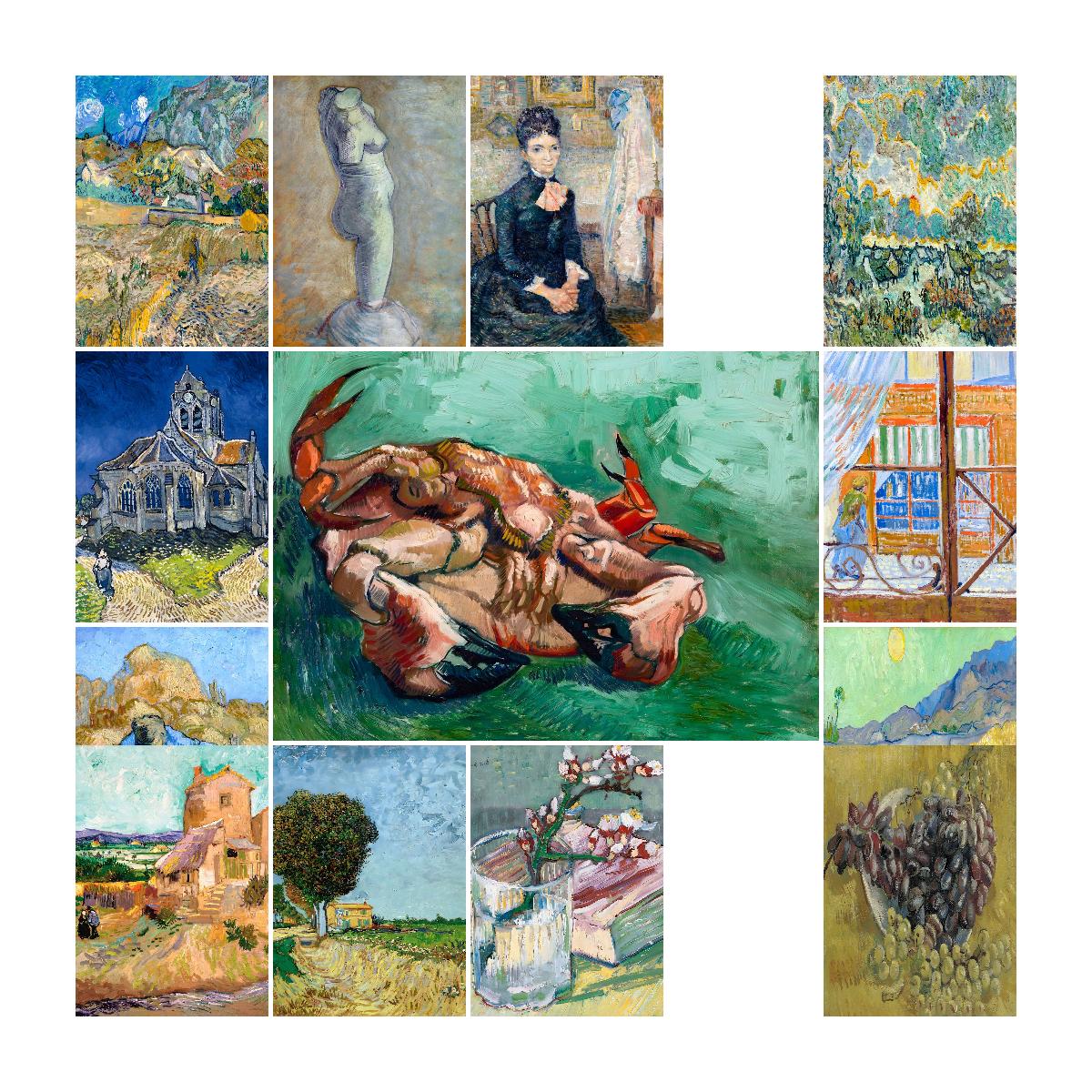 Interior Design Its - Van Gogh inspirierte Krabbe auf seiner