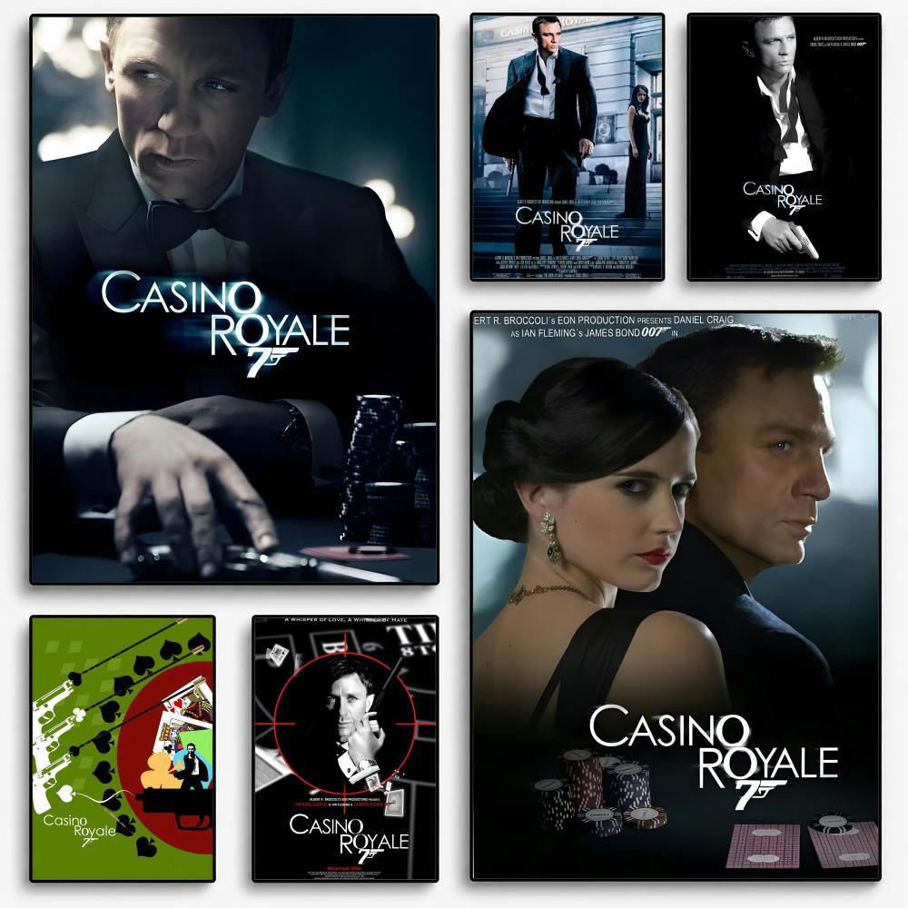 Interior Design Poster - Casino Royale 2006 Filmplakat, Raumdekoration, Inneneinrichtung,