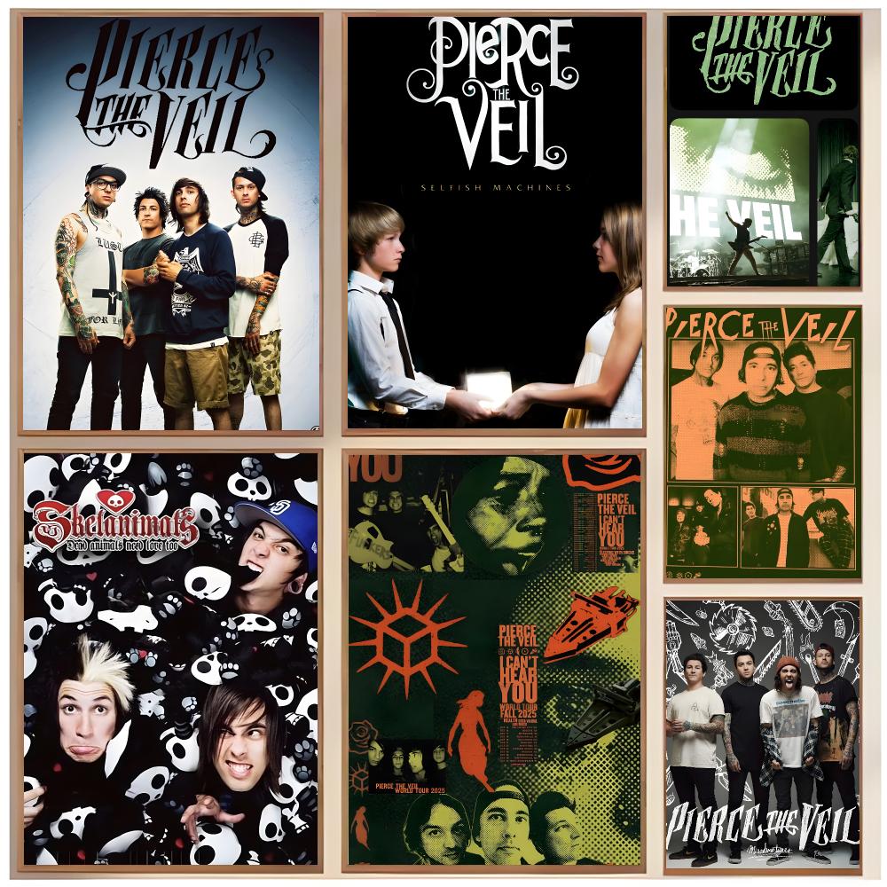 Interior Design Poster - Rockband Metal P-Pierce The Veil Poster
