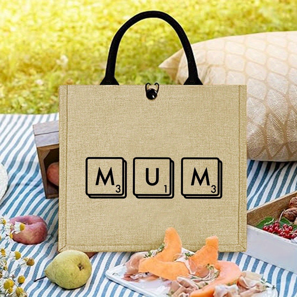 Interior Design Its - Jute-Tasche für Mütter, perfekt als Geschenk