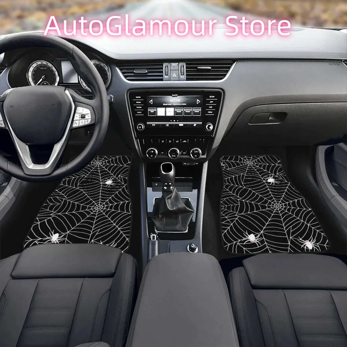 Schwarzer Auto-Fußmatten-Schut – Interior Design Web Free Bewertung und Preis