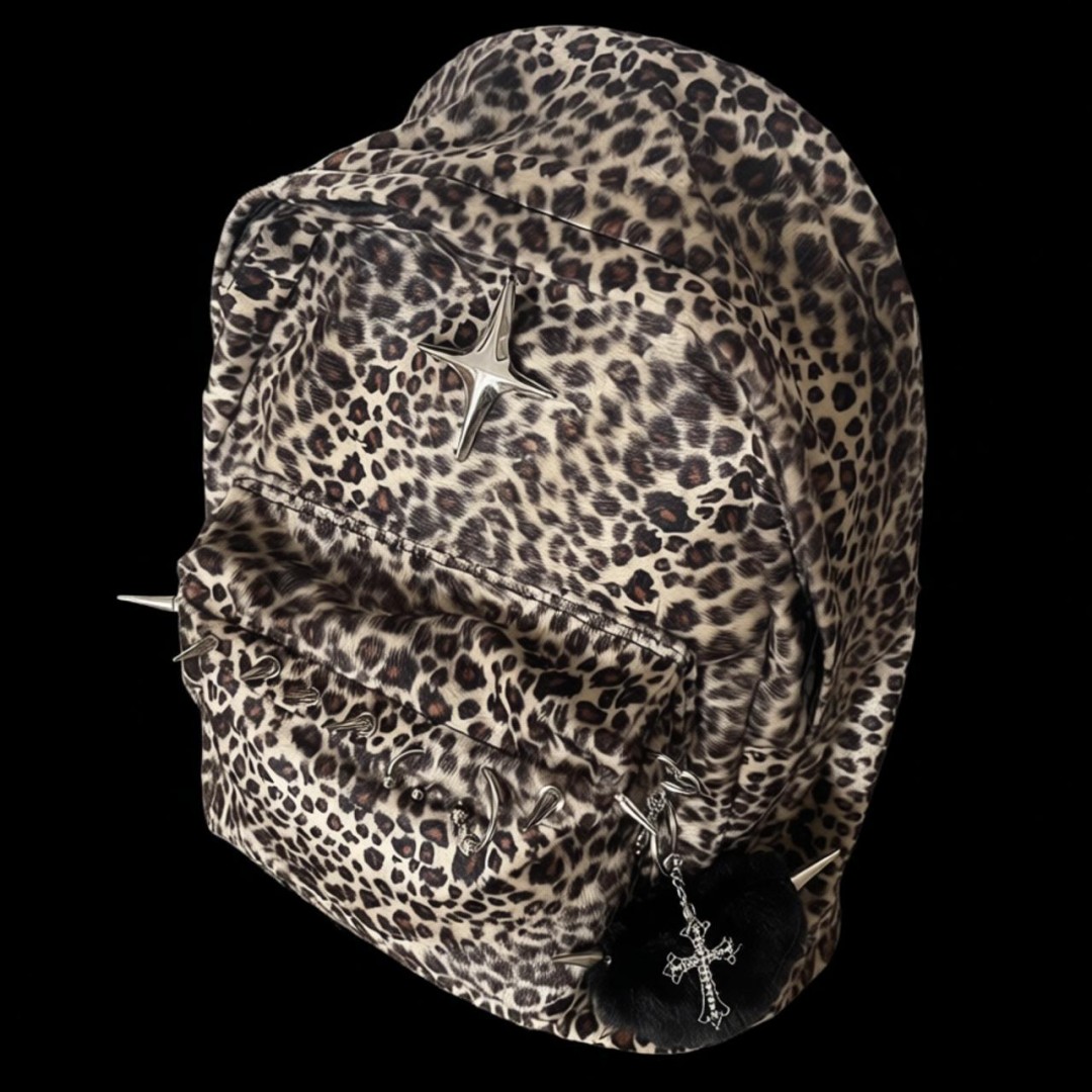 Großer Rucksack mit Leopardenm – Interior Design Women Bewertung und Preis