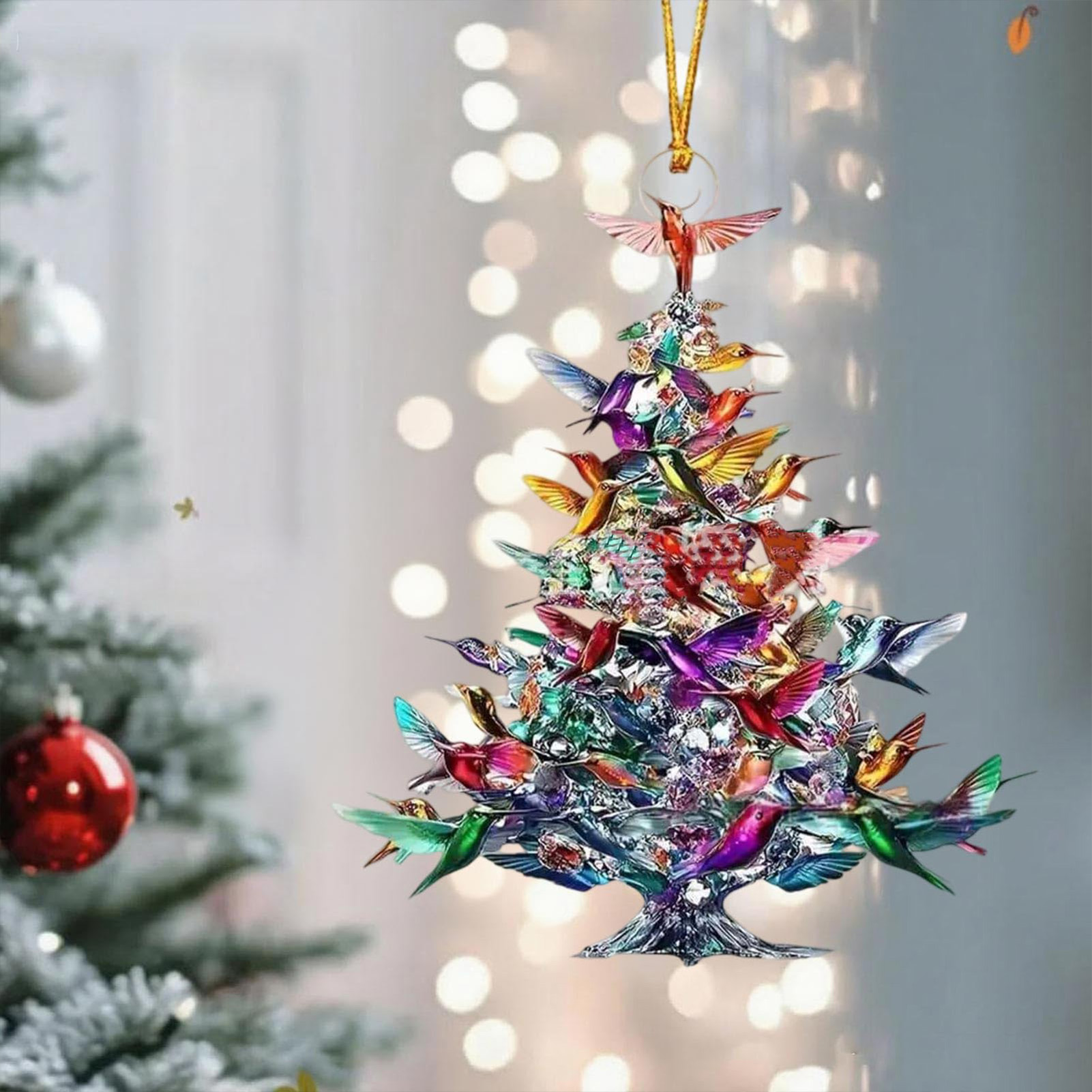 8 cm 2D-Acryl-Vogelornamente f – Interior Design Xmas Bewertung und Preis