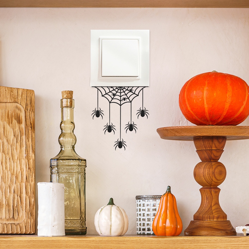 Halloween-Netz-Wandaufkleber f – Interior Design Web Free Bewertung und Preis