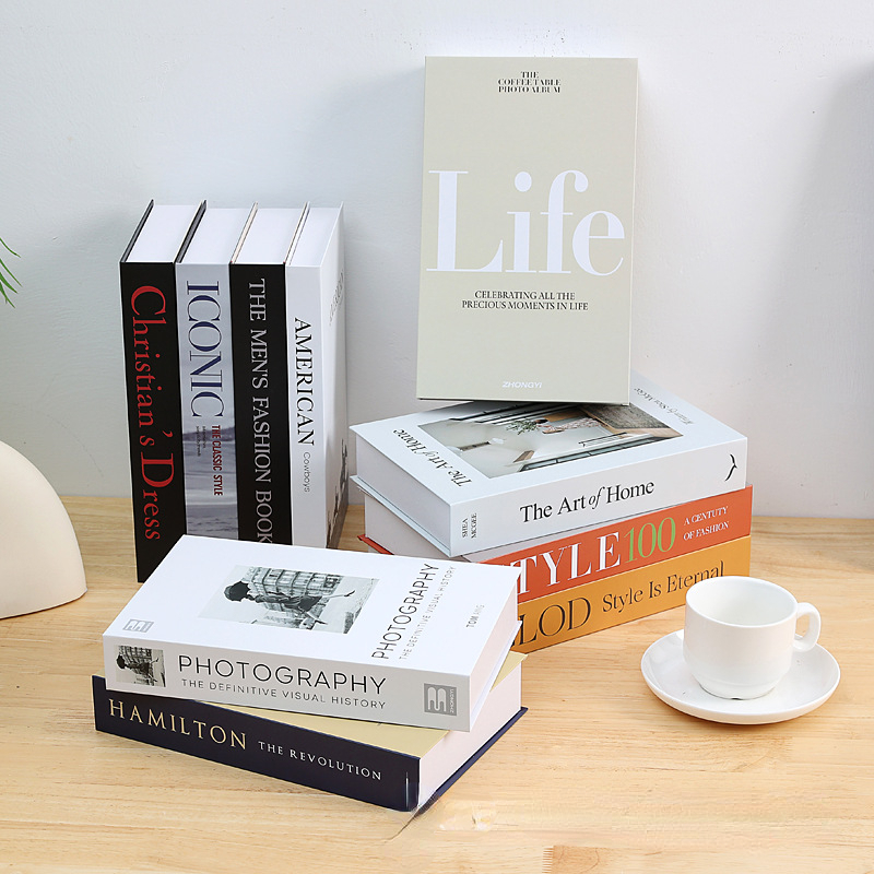 Mode Gefälschte Bücher für Hom – Interior Design Book Bewertung und Preis